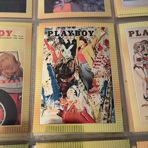 90s Vintage Playboy Chromium Cover Card Collectors 1995 #04